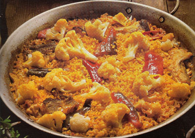 Ryż zapiekany z dorszem i kalafiorem